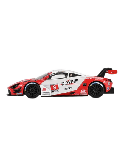 Mini GT 993: McLaren 720S GT3 Evo Pfaff Motorsports 2024 IMSA Laguna Seca 1:64 Scale