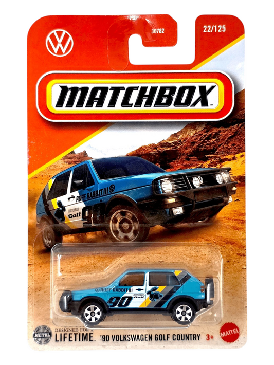 Matchbox 90 Volkswagen Golf Country Toy Car