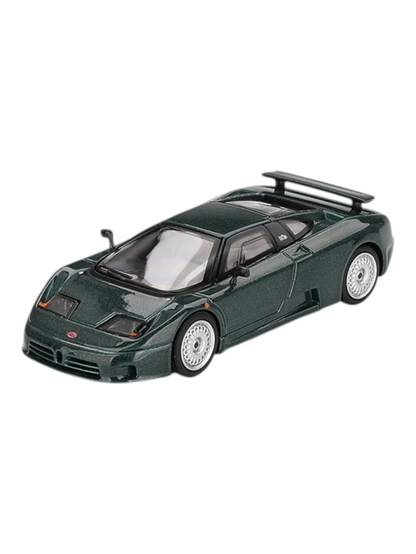 Mini GT Bugatti EB110 GT (Verde Scuro) 1:64 Scale