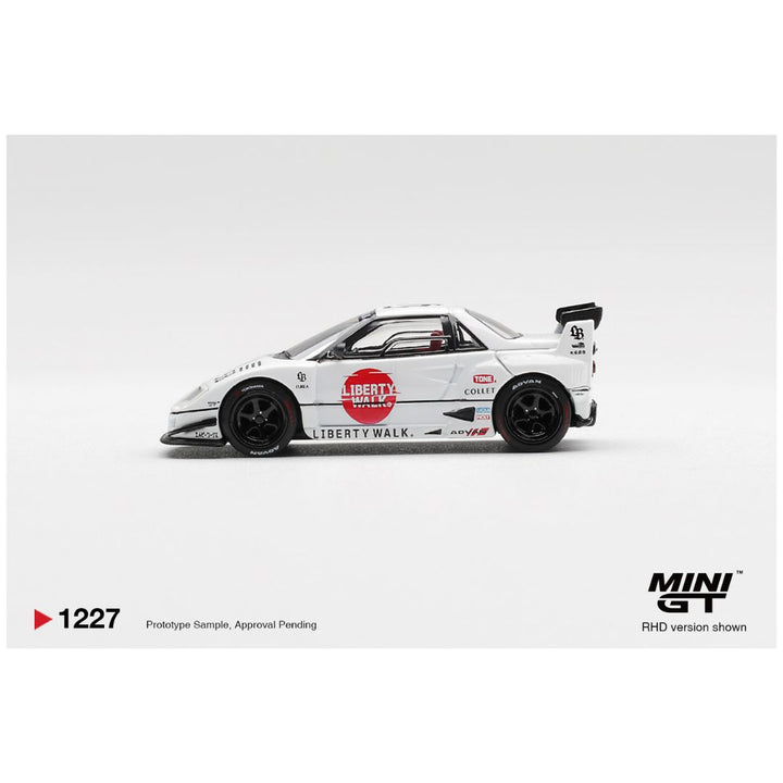 Mini GT #1227: Mazda AZ-1 Liberty Walk LB40 LB-Hinomaru 1:64 Scale