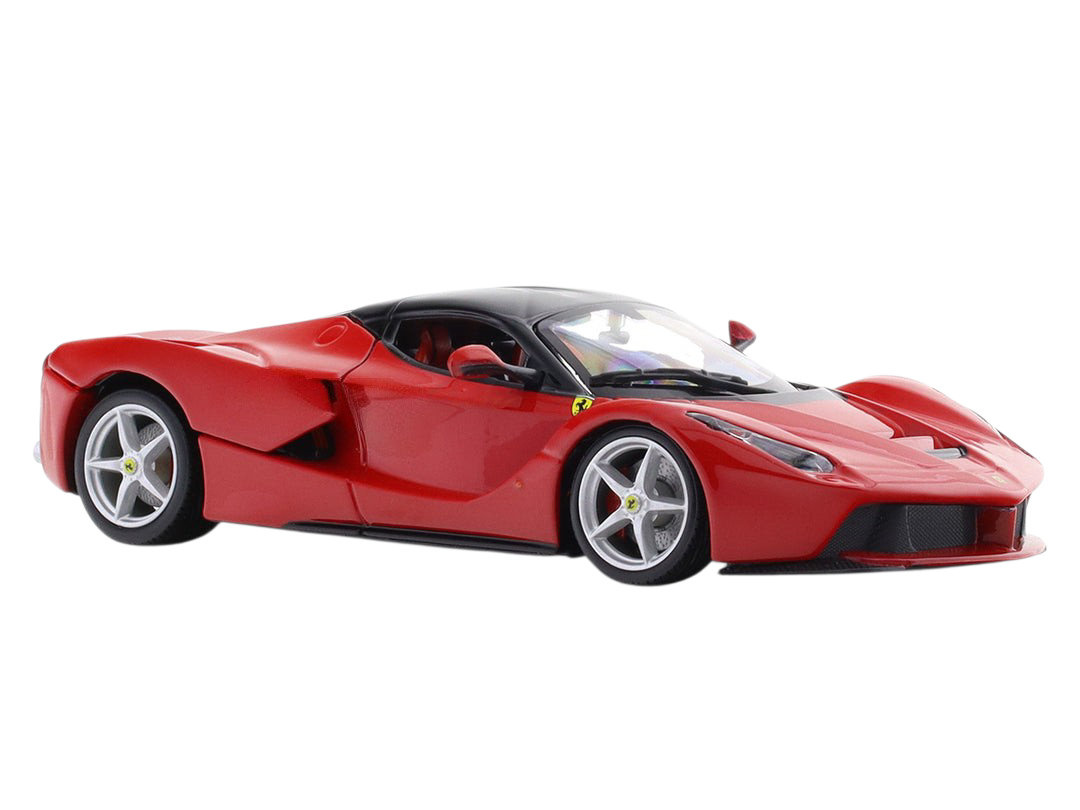 Bburago LaFerrari red with Acrylic Case 1:64  diecast Scale Model car collectible