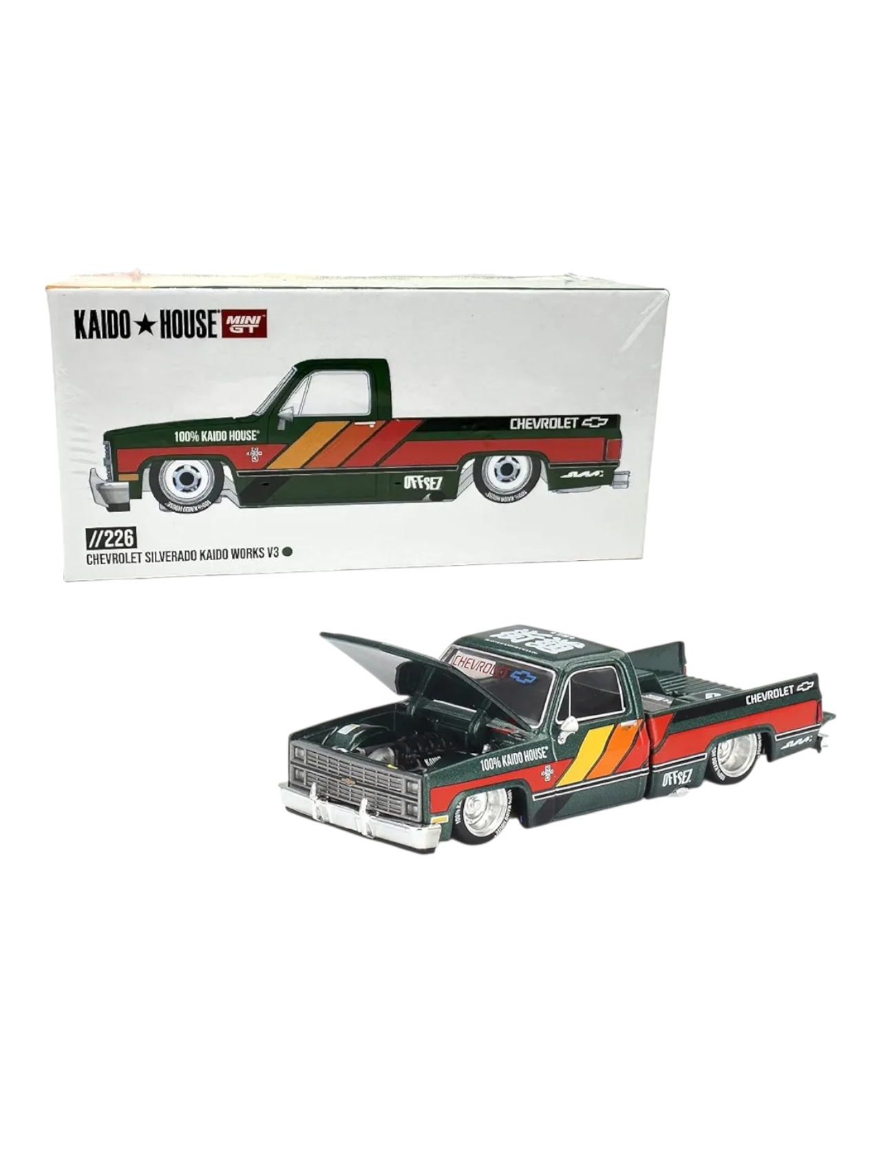 Mini GT Silverado diecast 