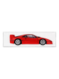 Ferrari F40 Sports Car Magnet | Premium Decorative Fridge Magnet