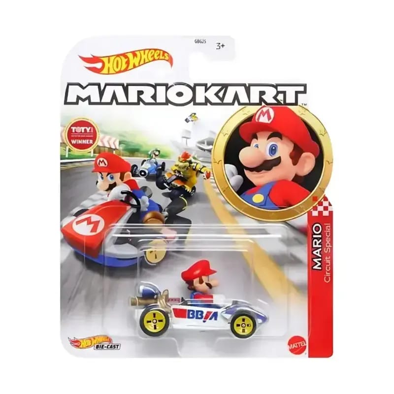HotWheels Mariokart series Mario Circuit Special / Mach Celere Imported 1:64 Scale