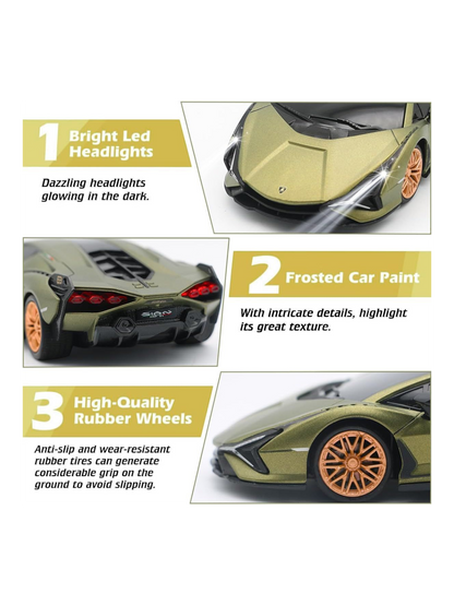 Lamborghini Sian FKP 37 Full Function Remote Control Car 1:24 Scale (Official Licensed Product)