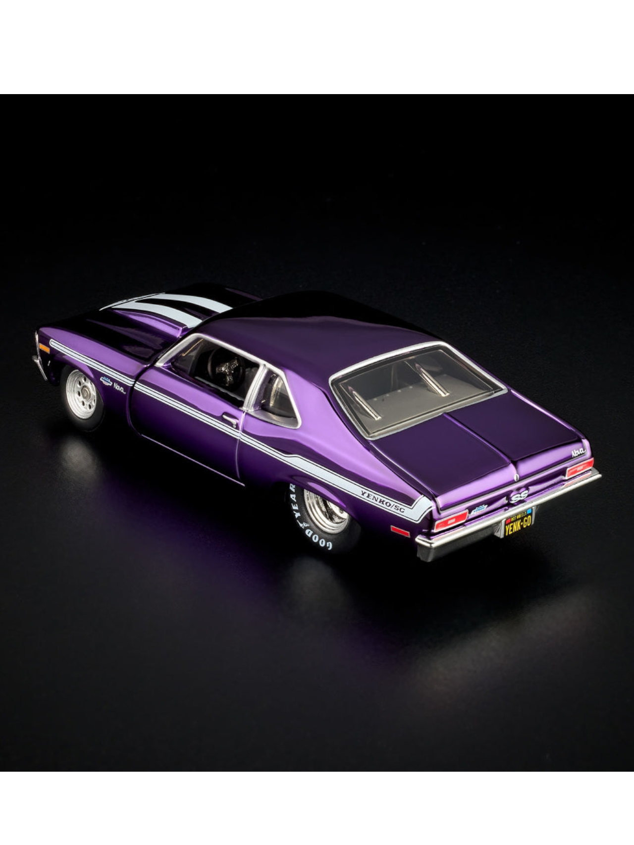 HotWheels 1972 Chevy Nova SS RLC 1:64 Scale (With Acrylic Case)