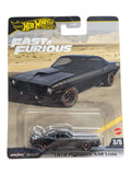 Hotwheels Fast & Furious 1970 Plymouth AAR Cuda Imported Premium Card Art 1:64 Scale