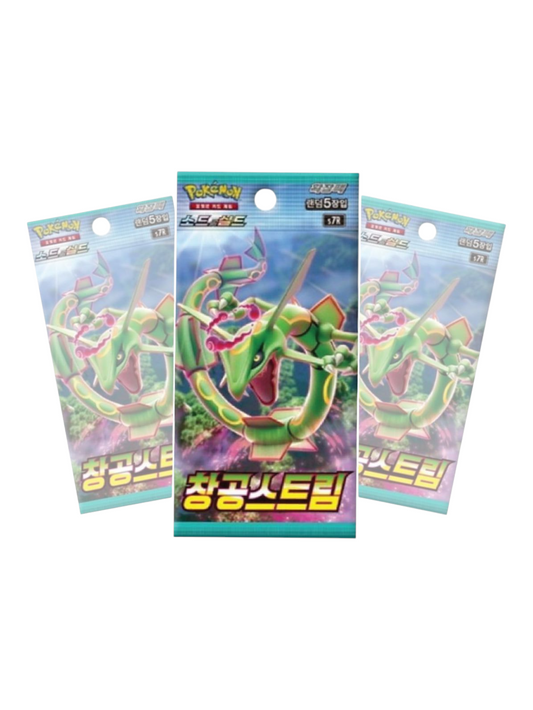 Pokemon Blue Sky Stream Booster Pack (Korean)