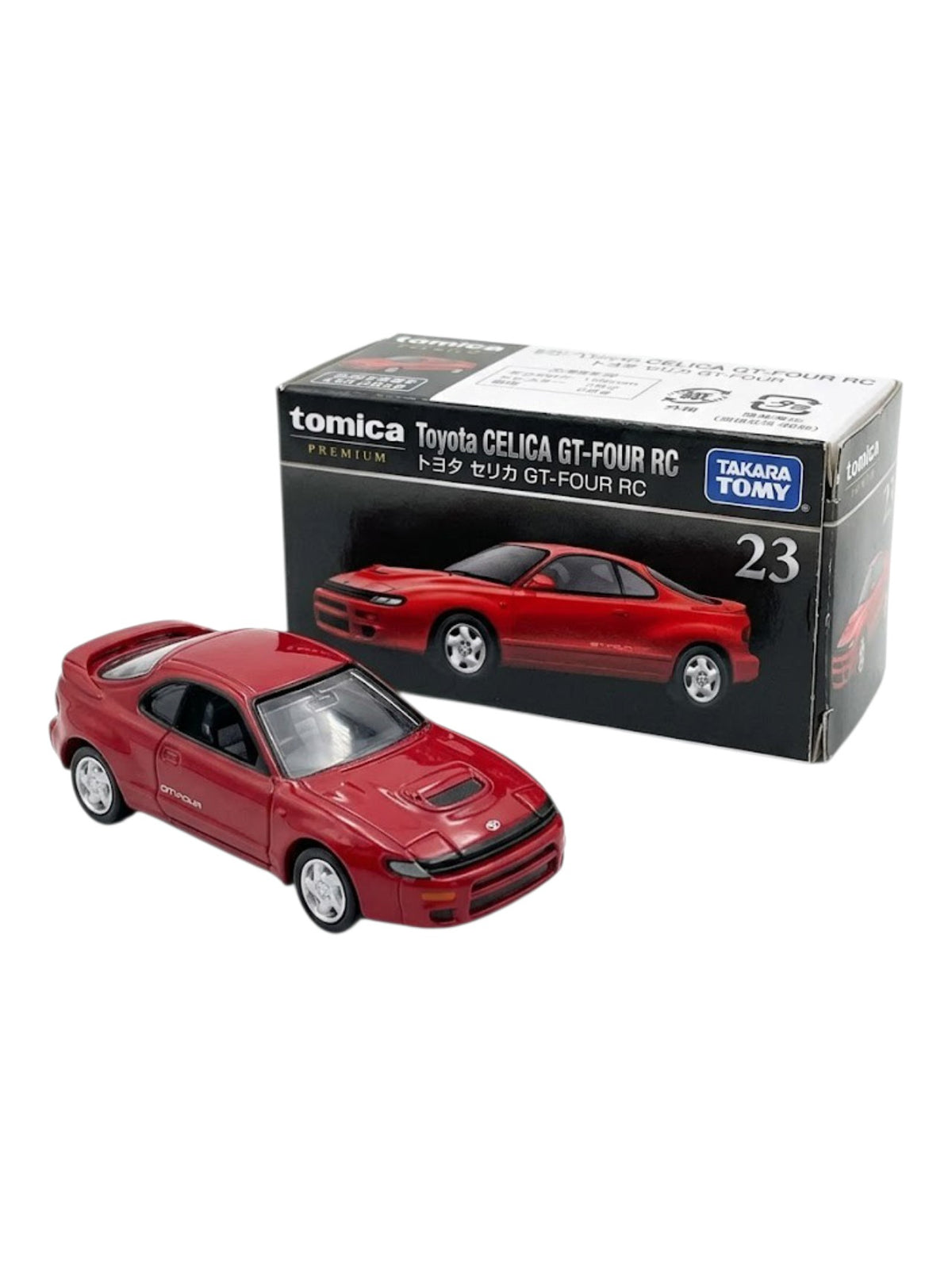 Takara Tomy Tomica Premium 23 Toyota Celica GT-Four RC Diecast Model 1:60 Scale