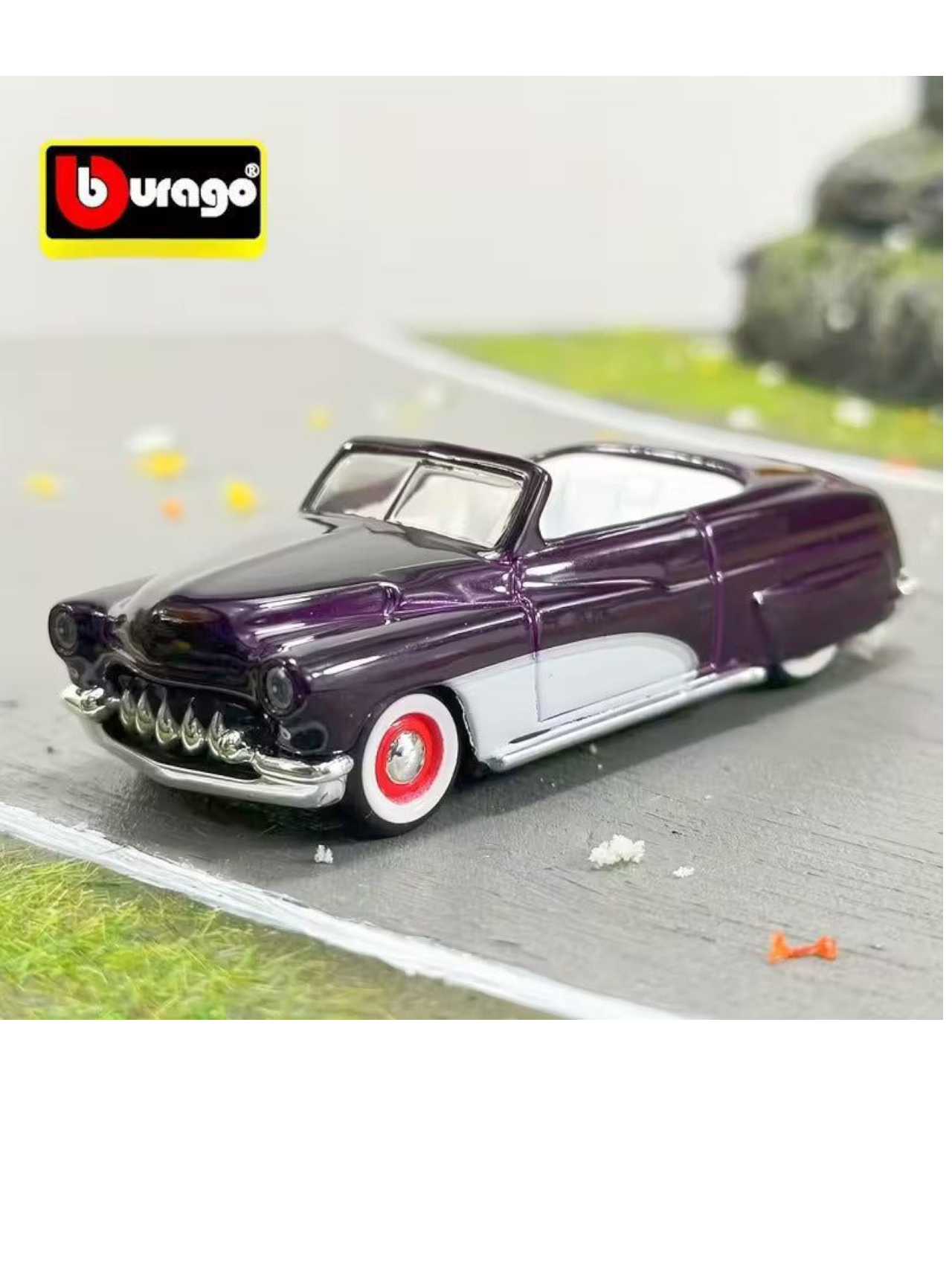 Bburago Vintage Cars 1950 Mercury 1:64 Scale