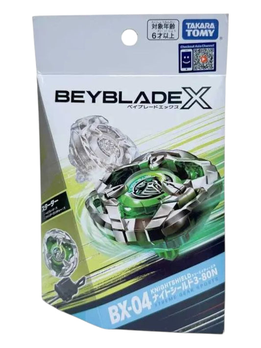 Tomica beyblade x bx-04 knightshield