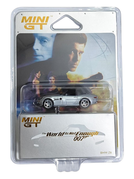 Mini GT James Bond The World Is Not Enough BMW Z8 Code-906 1:64