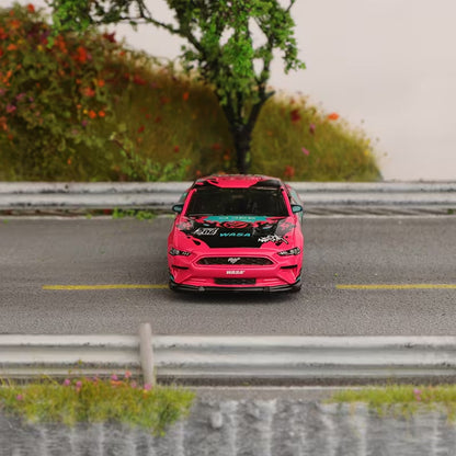 CCA 2018 ford mustang gt 1:64 Scale (with acrylic case)