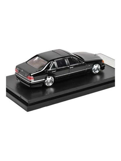 Street Weapon Mercedes-Benz W140 Premium Diecast 1:64 Scale (With Acrylic Case)