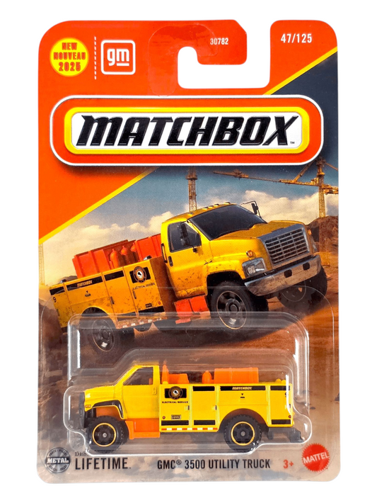 Matchbox GMC 3500 Utility Truck Imported Mainline 1:64 Scale