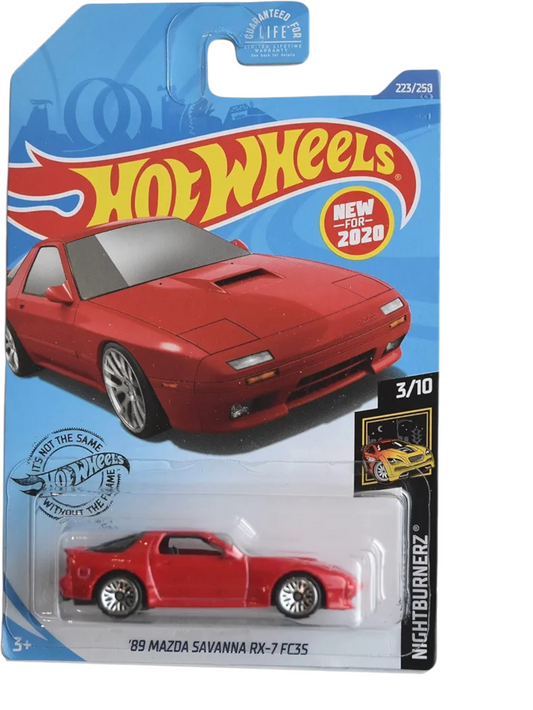 HotWheels '89 mazda savanna rx-7 fc35 Imported mainline 1:64 Scale GHB56-D7C6