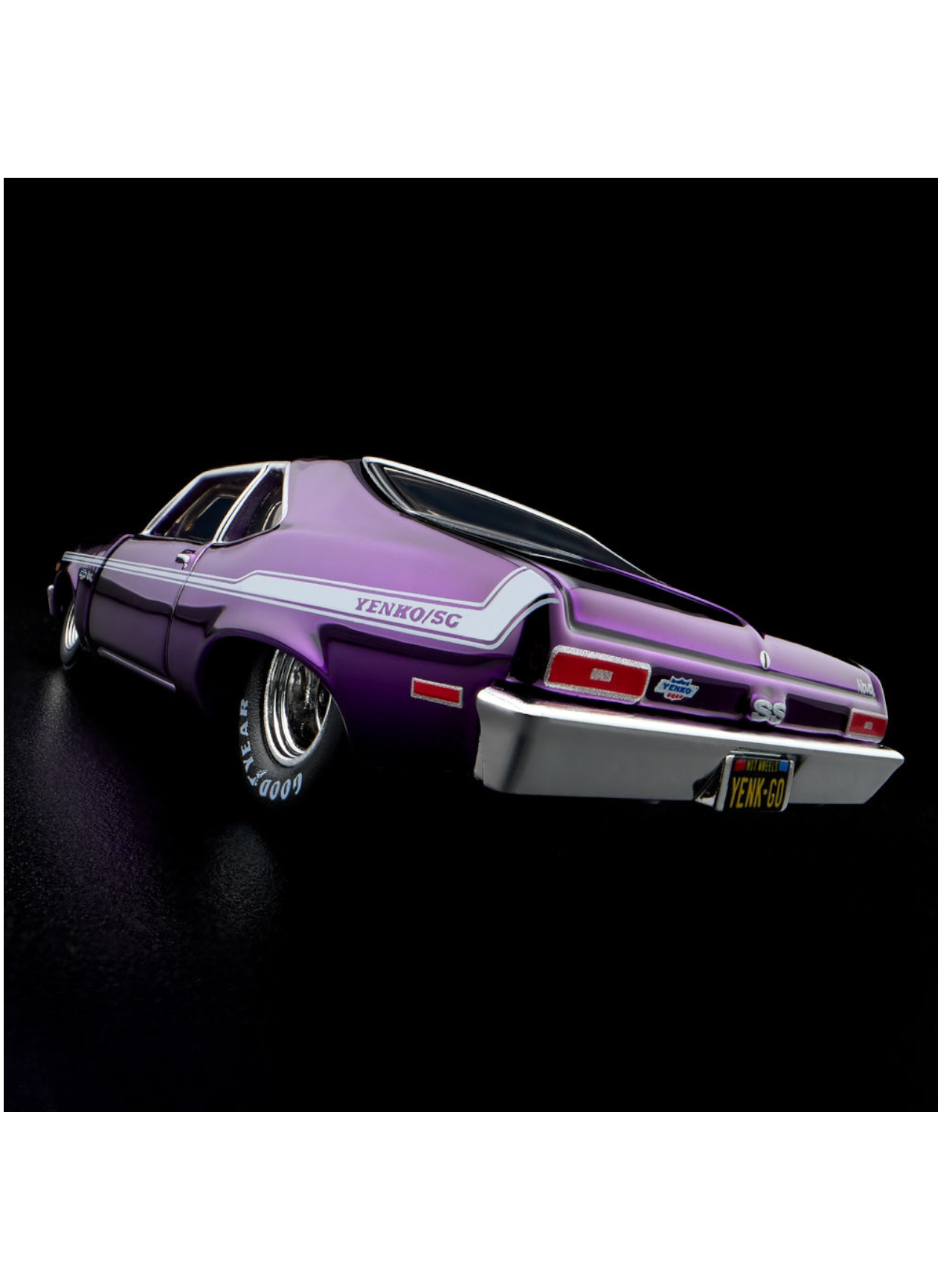 HotWheels 1972 Chevy Nova SS RLC 1:64 Scale (With Acrylic Case)