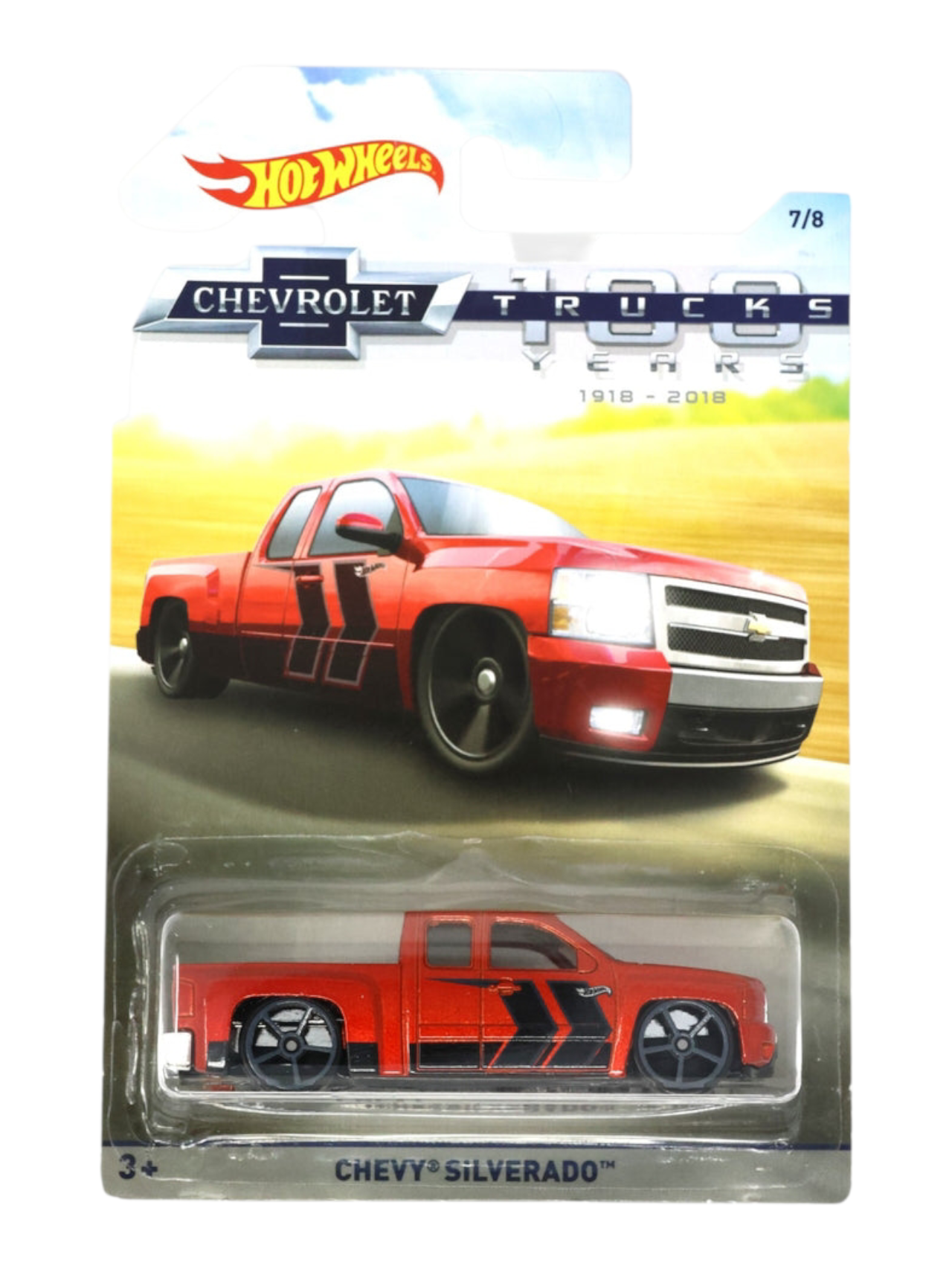 HotWheels Chevy Silverado Imported Mainline 1:64 Scale FKD12-K5104B