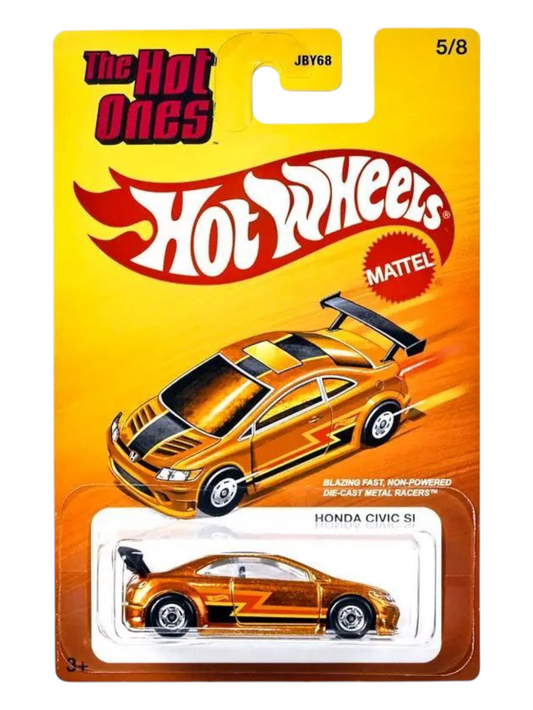 HotWheels The Hot Ones Honda Civic SI Imported Mainline Card Art 1:64 Scale