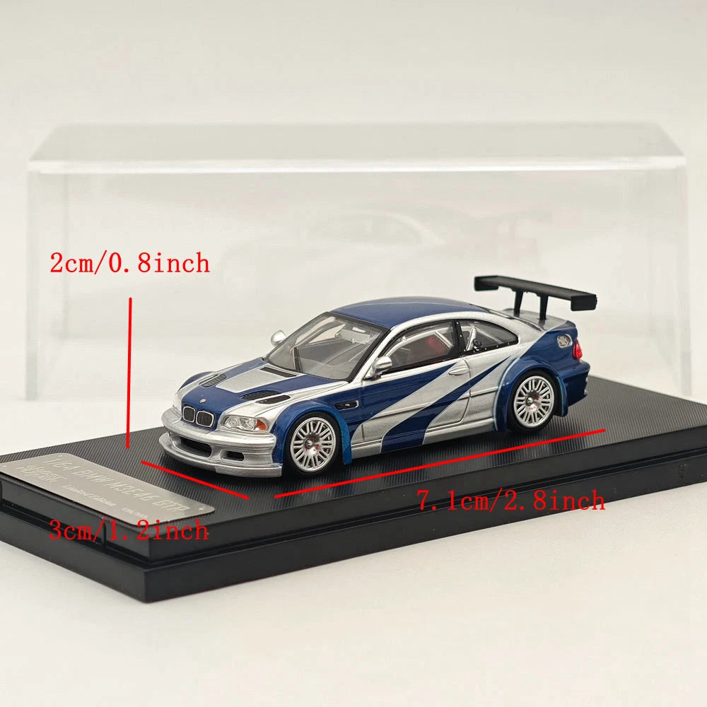 Ghost Player BMW M3 E46 GTR Imported 1:64 Scale
