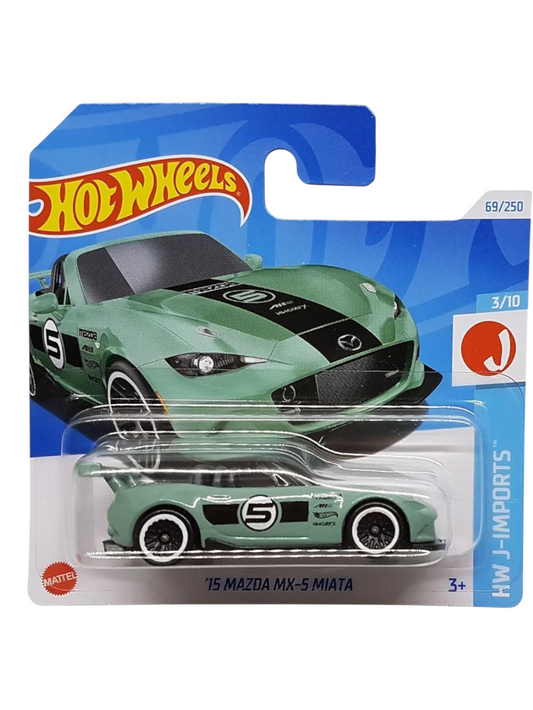 HotWheels '15 mazda mx-5 miata Imported Mainline 1:64 Scale