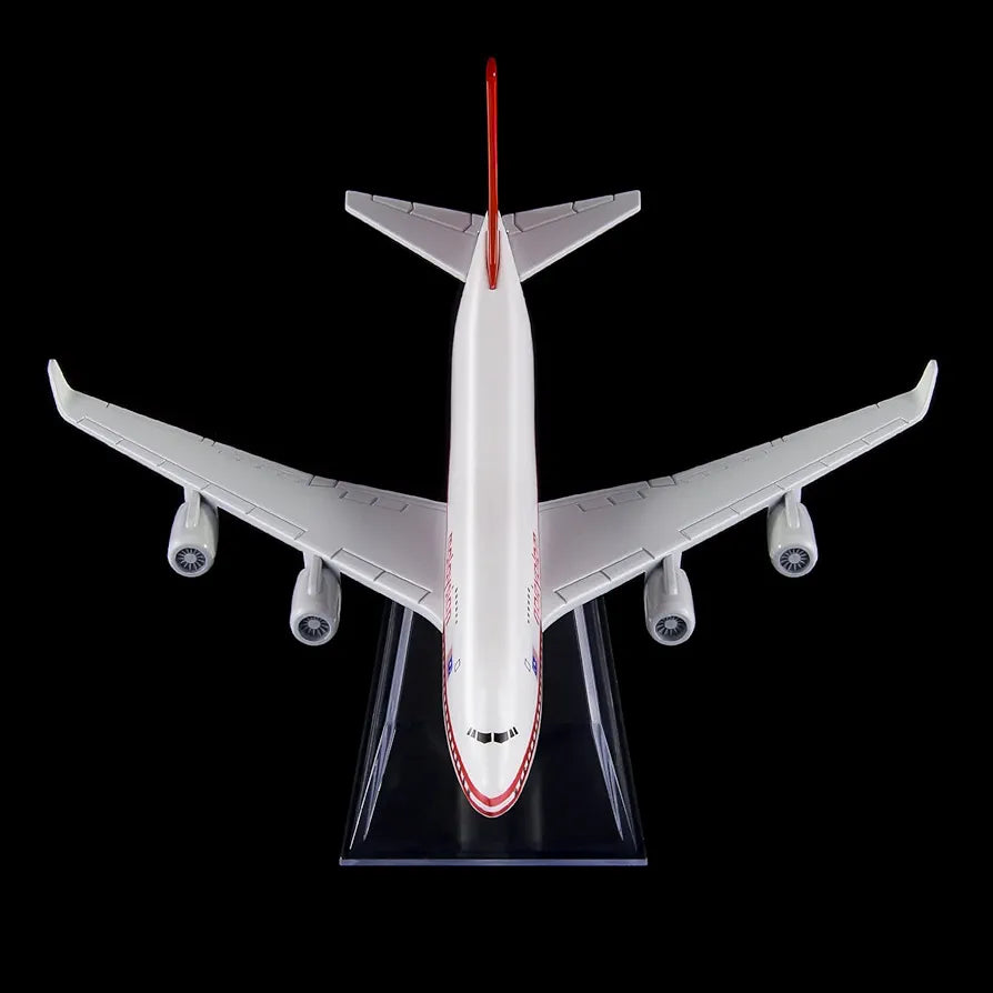 Aircraft Model Boeing 747-4H6 Malaysia Airlines Airplane 16cm (Code 126)
