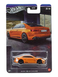 Hotwheels Silver Series 'Audi RS 5 Coupe Card Art Mainline 1:64 Scale