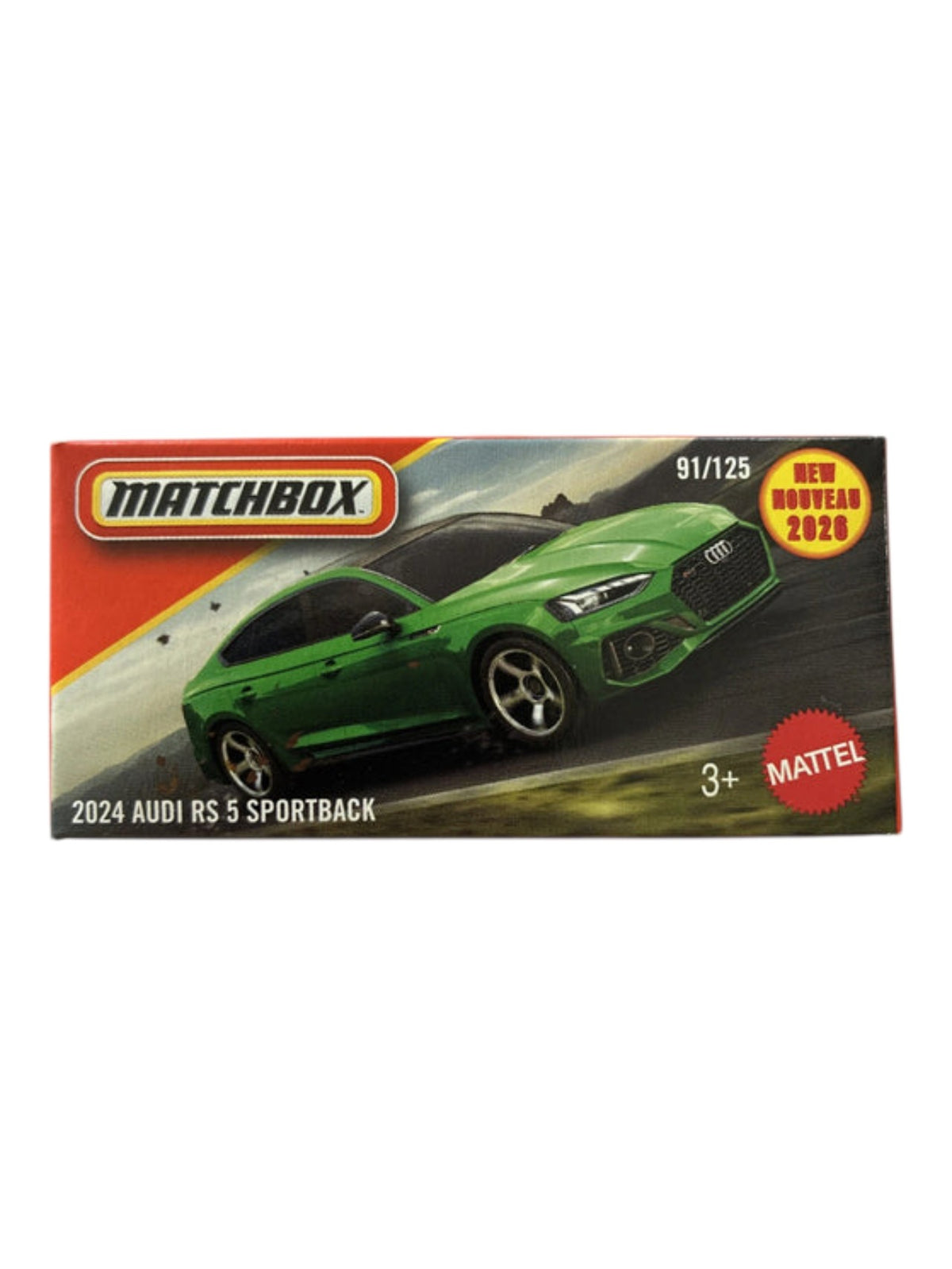 Matchbox Mainline 2024 Audi RS 5 Sportback Die-Cast 1:64 Scale | Mattel 91/125 | Collector Edition