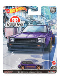 HotWheels Ronin Run 81 Toyota Starlet KP61 Imported Premium 1:64 Scale