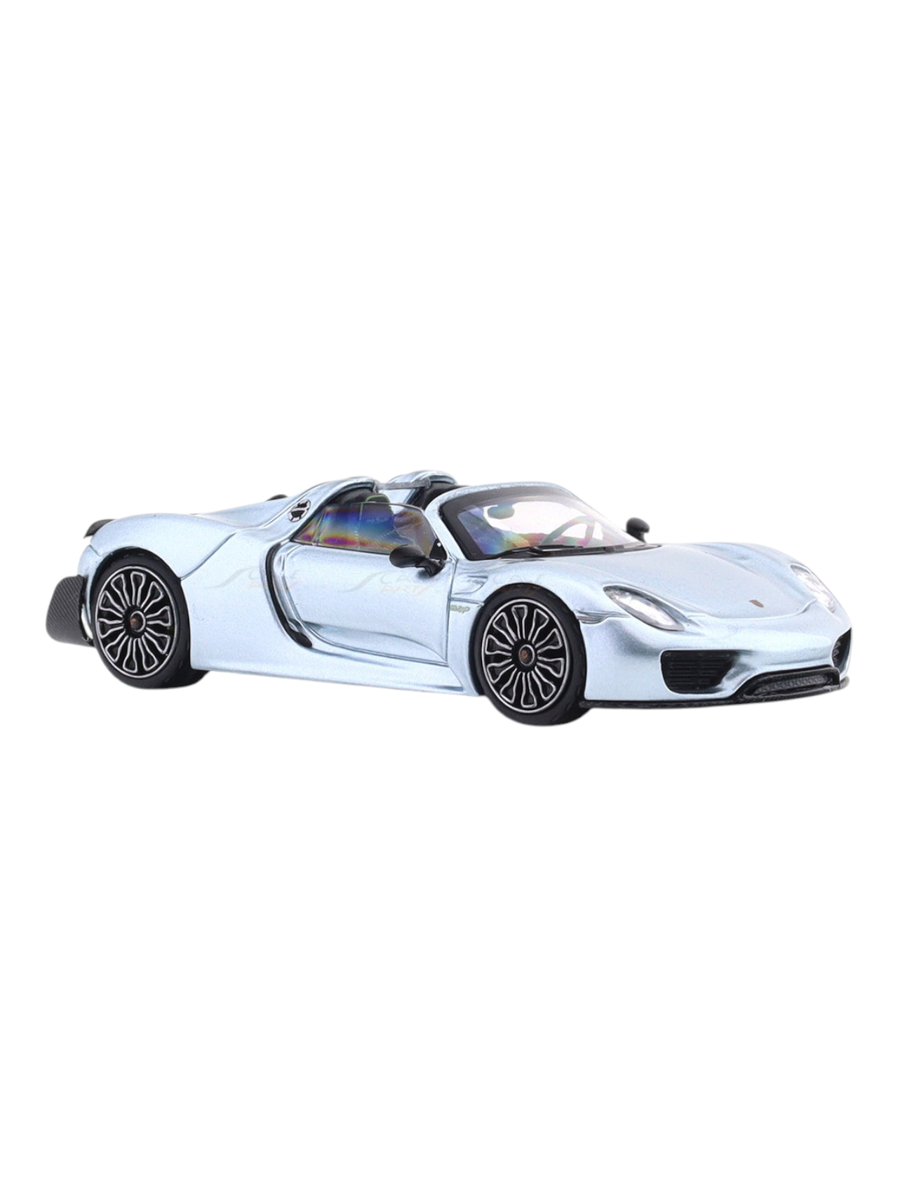 Time micro porsche 918 spyder  (with figure & acrylic case) 1:64 Scale