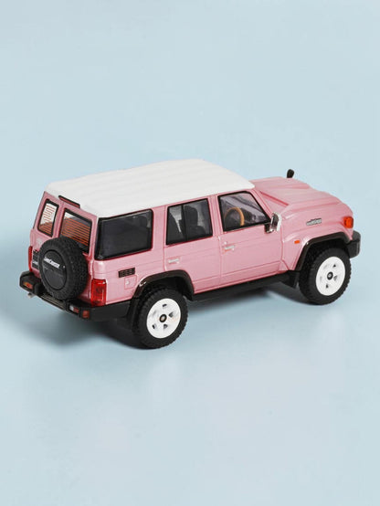 GCD Toyota Land Cruiser ( J76 ) Imported 1:64 Scale Pink Diecast Model Car
