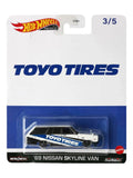 HotWheels Toyo Tires '69 Nissan Skyline Van' Imported Premium 1:64 Scale