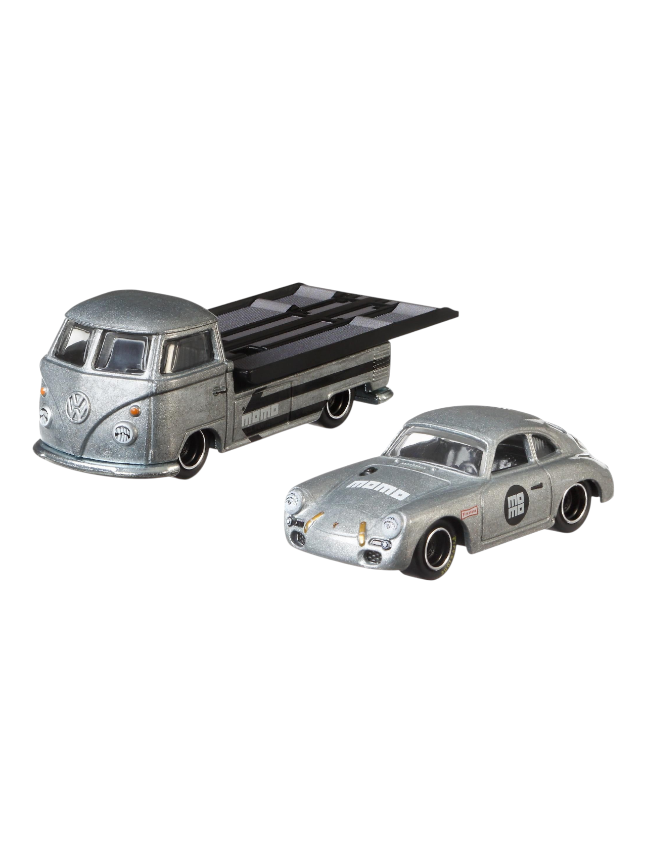HotWheels Car Culture Team Transport Porsche 356A Outlaw and Volkswagen Transporter T1 Pickup #13 Imported 1:64 Scale