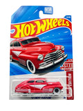 HotWheels '47 Chevy Fleetline Red Edition Imported Mainline 1:64 Scale