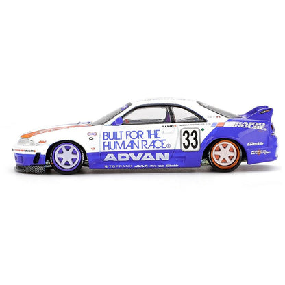Mini GT Kaido House #213: Nissan Skyline GTR R33 BFTHR V1 Imported 1:64 Scale