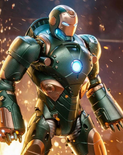 ZD Toys Marvel Studios The Infinity Saga 'Iron Man 3 XXXVII MARK37 1:10 Scale Action Figures