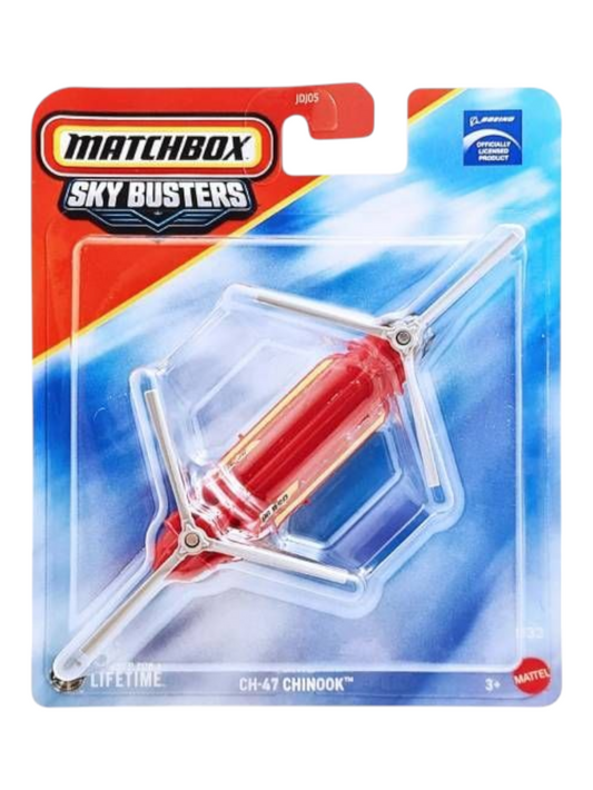 Match Box Sky Busters CH-47 CHINOOK Airplane