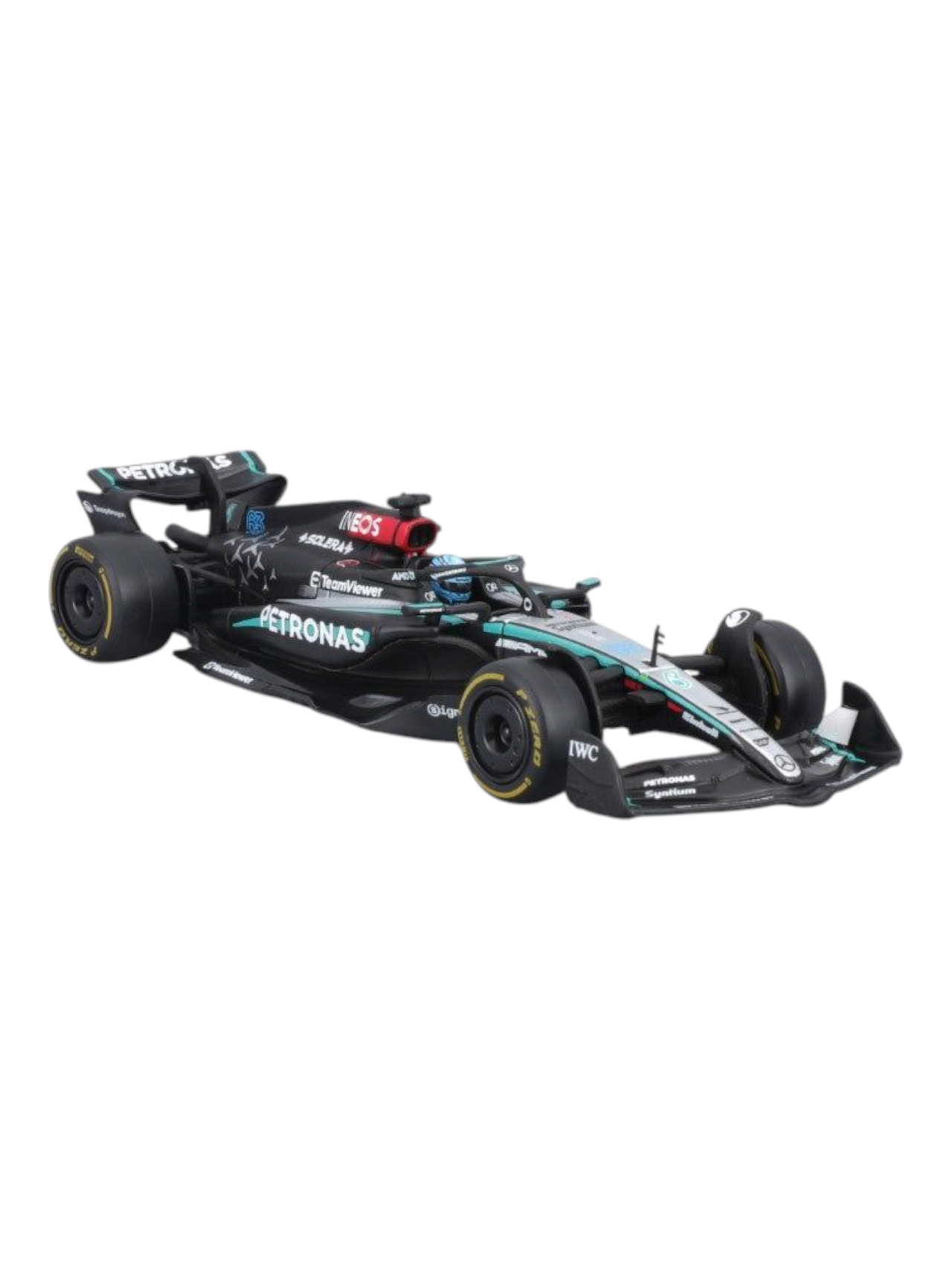 Bburago Formula 1 (F1) AMG Petronas F1W15 E Performance Diecast 1:43 Scale (With Acrylic Case)