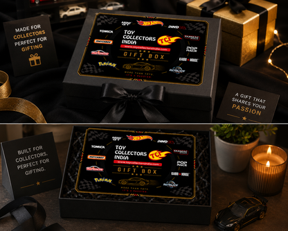 Gift Box "Any Cars Added to Your Cart Will Be Packed in This Gift Box" Toy Collector India Special gift Box