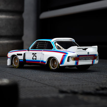HotWheels ELITE 64 1975 BMW 3.0 csl race Imported premium rlc 1:64 Scale (with protector) jcp42