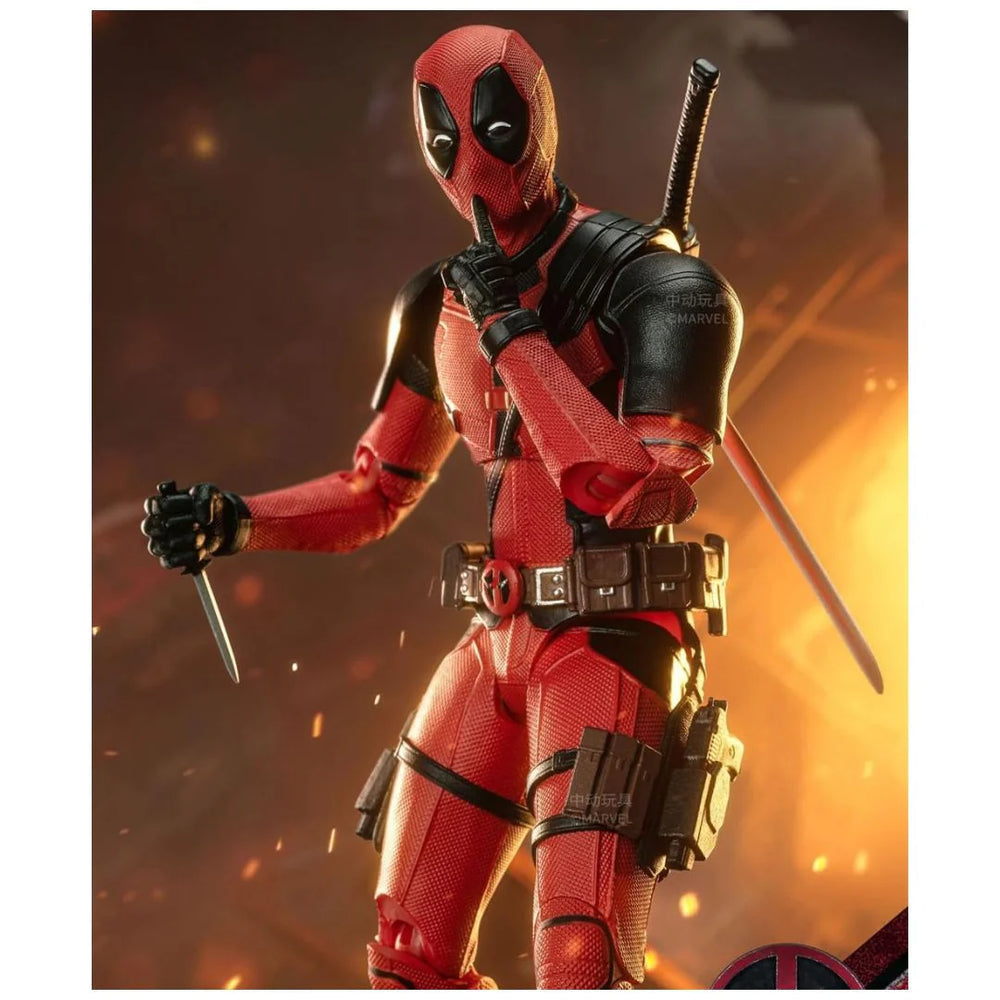 ZD Toys Marvel Studios Deadpool Wolverine 1:10 Scale Action Figures (code - 1933-01) 7'inch