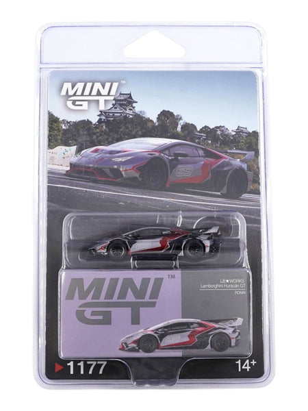 ミニカー MINI GT LB Lamborghini Huracan GT 130 Mini GT #1177 LB☆WORKS Lamborghini Huracán GT RONIN 1:64 Scale