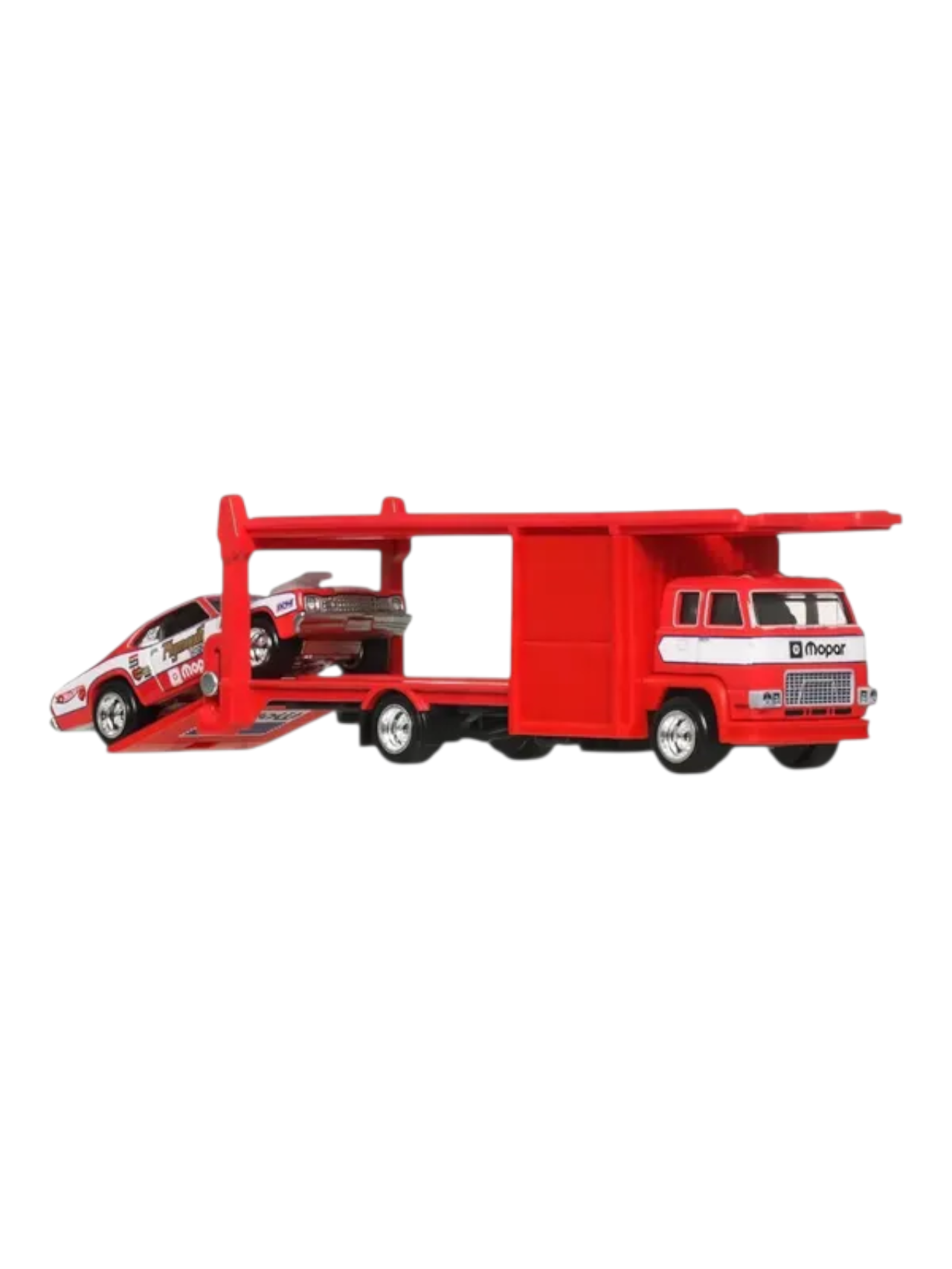 Hotwheels CAR Culture  73 Plymouth Duster Second Story Lorry Imported team transport 1:64 Scale