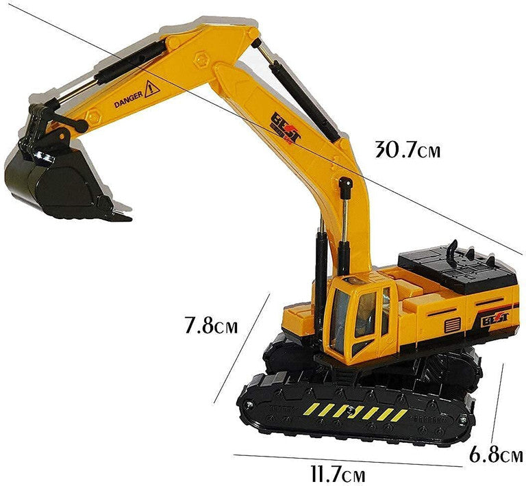 Engineering Remote Control Excavator toy (RC) Realistic Alloy 1:64 Scale