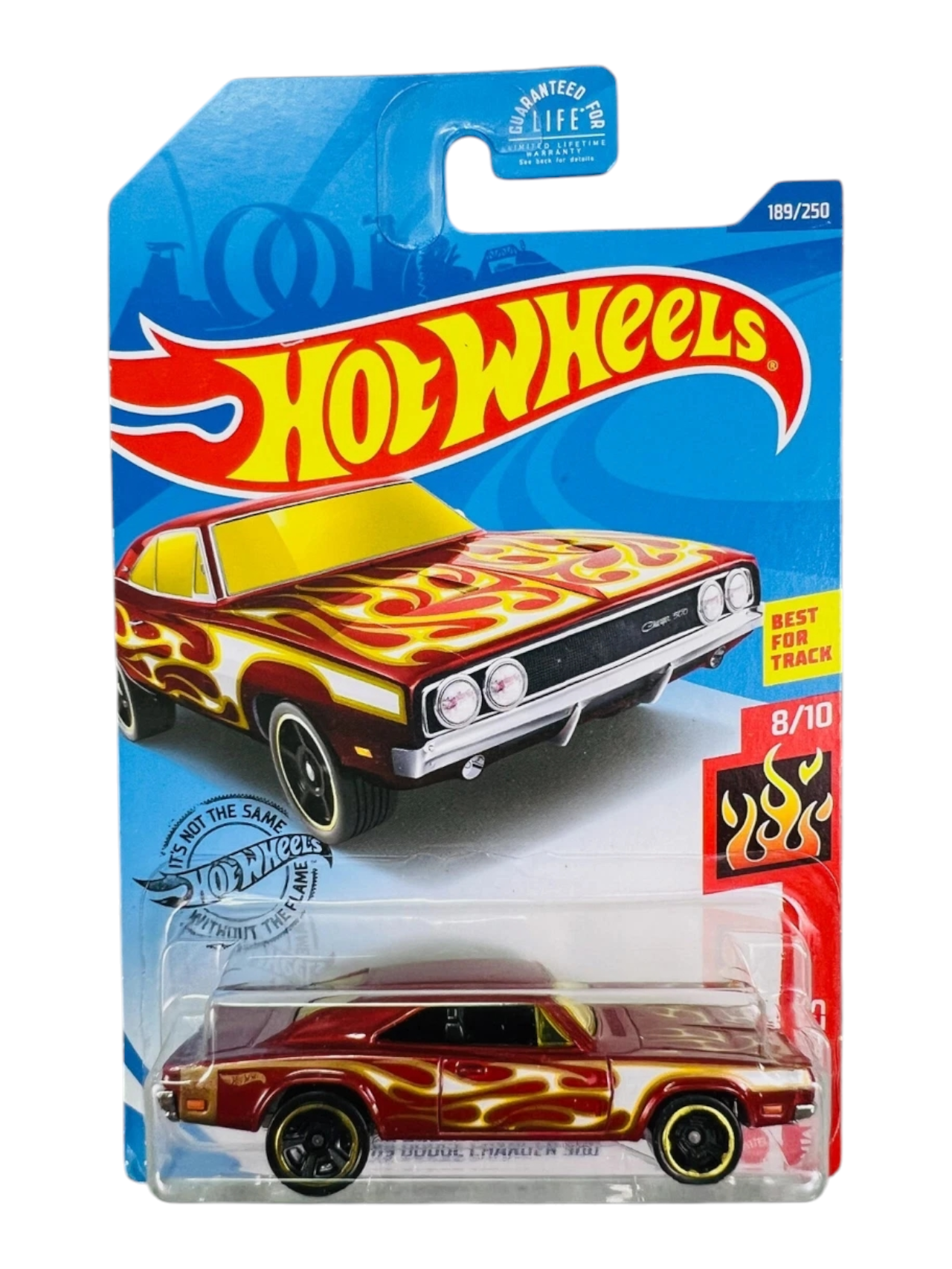 Hotwheels '69 Dodge charger 500 imported mainline 1:64 Scale