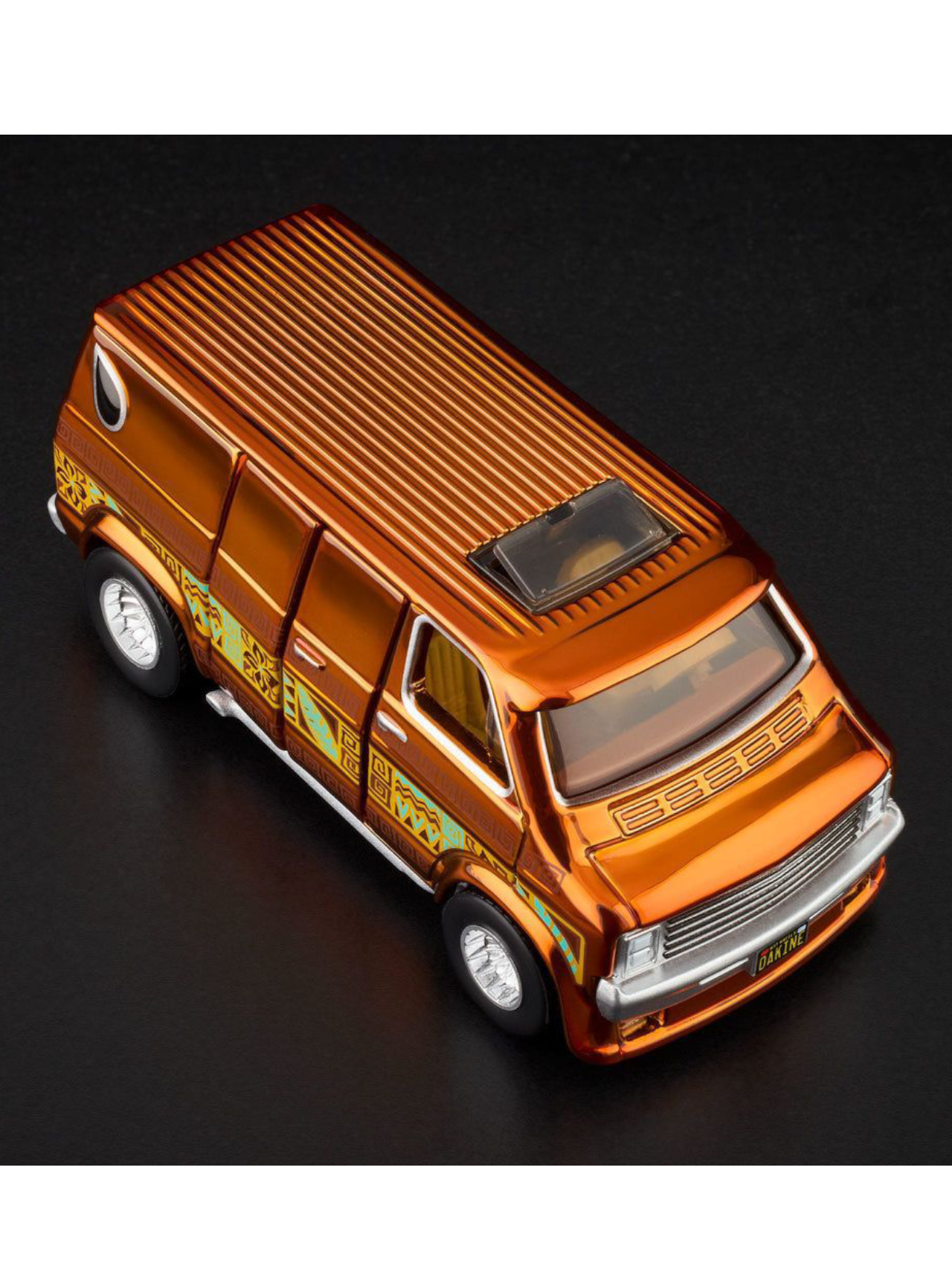 HotWheels 70s Dodge Tradesman Van RLC 1:64 Scale (With Acrylic Case)