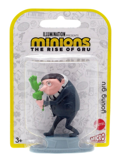 Minions The Rise of Gru Young Gru Micro Figure by Mattel | Collectible Mini Toy