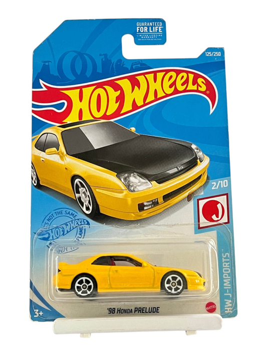 HotWheels 98 Honda Prelude Imported mainline 1:64 Scale GTB05-M7C5
