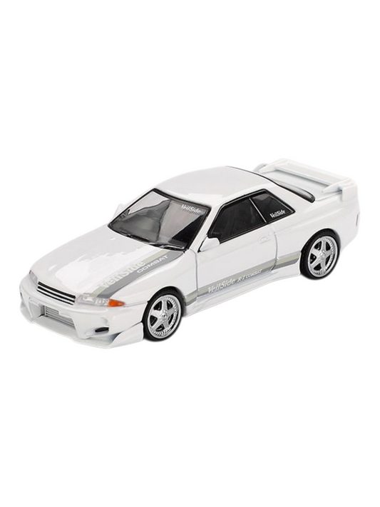 Mini GT Nissan Skyline GT-R (R32) Veilside Combat C-I (White) Code-1066 1:64 Scale