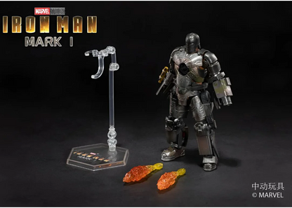 Action figure Marvel Studio Infinity Saga ZD Toys Iron Man Imported 1:10 Scale Collections